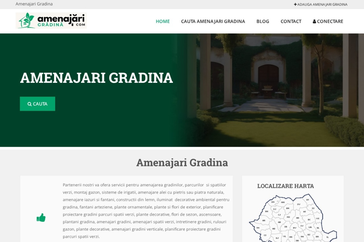 Previzualizare homepage amenajari-gradina.com
